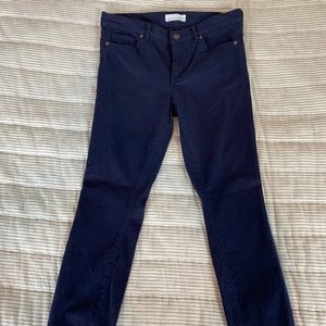 Loft Navy Leggings. Size 6 but fits like a 4.